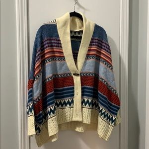 Poncho sweater
